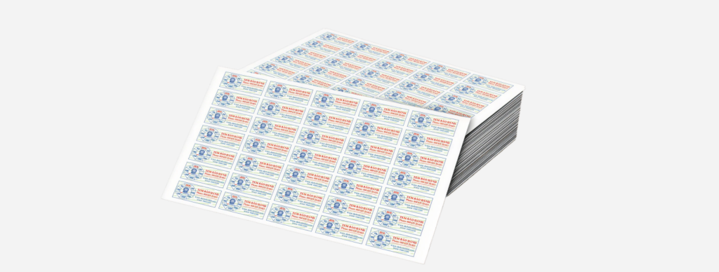 Decal bảo hành