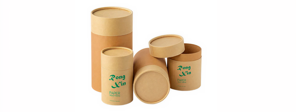 Hộp tròn giấy Kraft